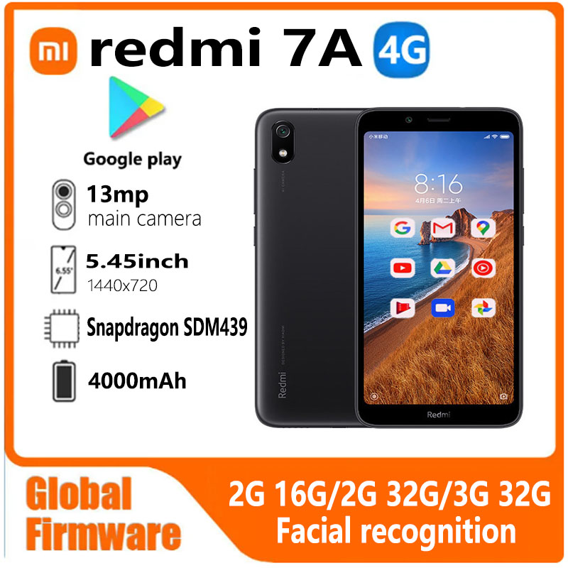 Phone Accessories Display - Xiaomi Redmi 7A smartphone Global firmware