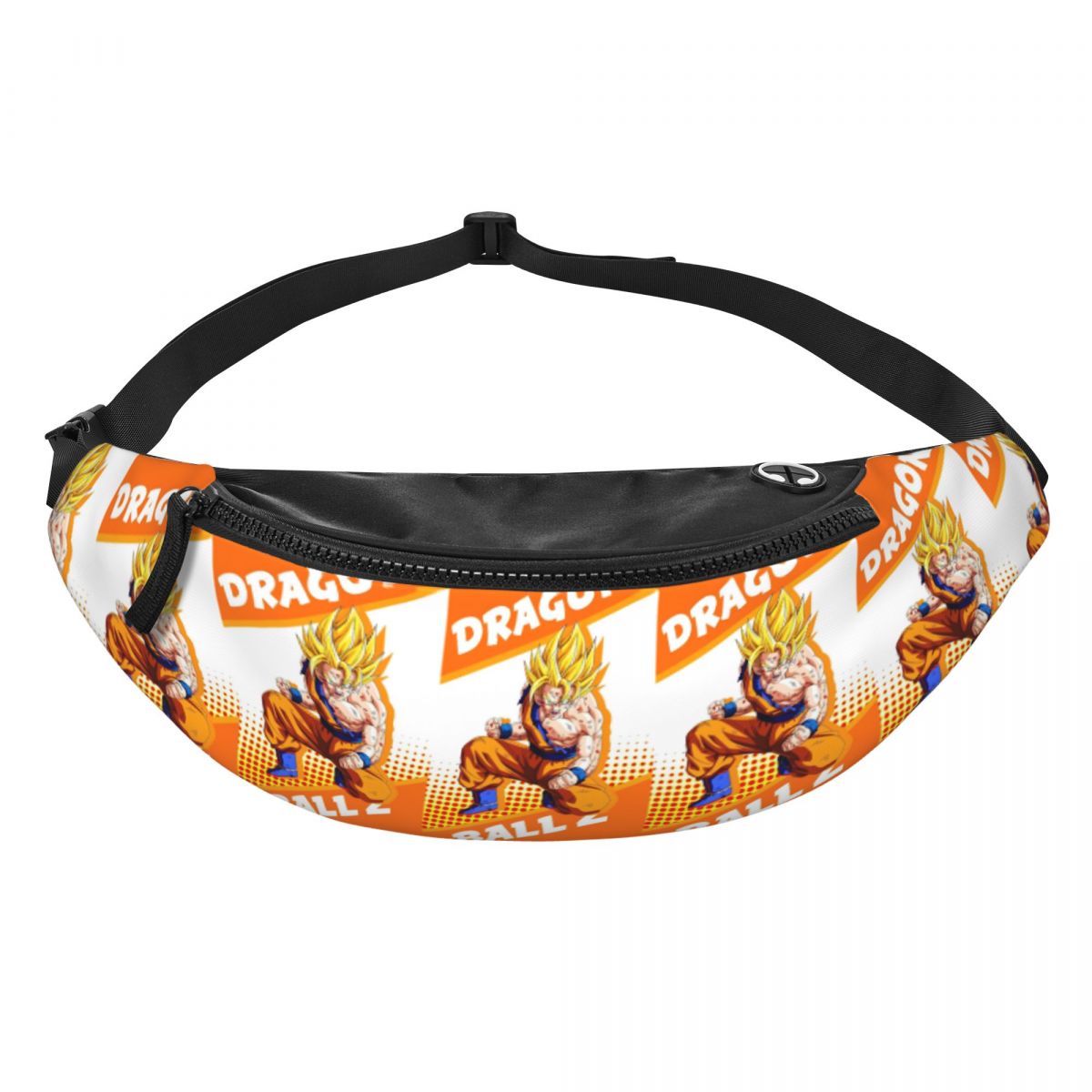 Phone Accessories For Running - Custom DBZ G-Gokues Fanny Bag Manga