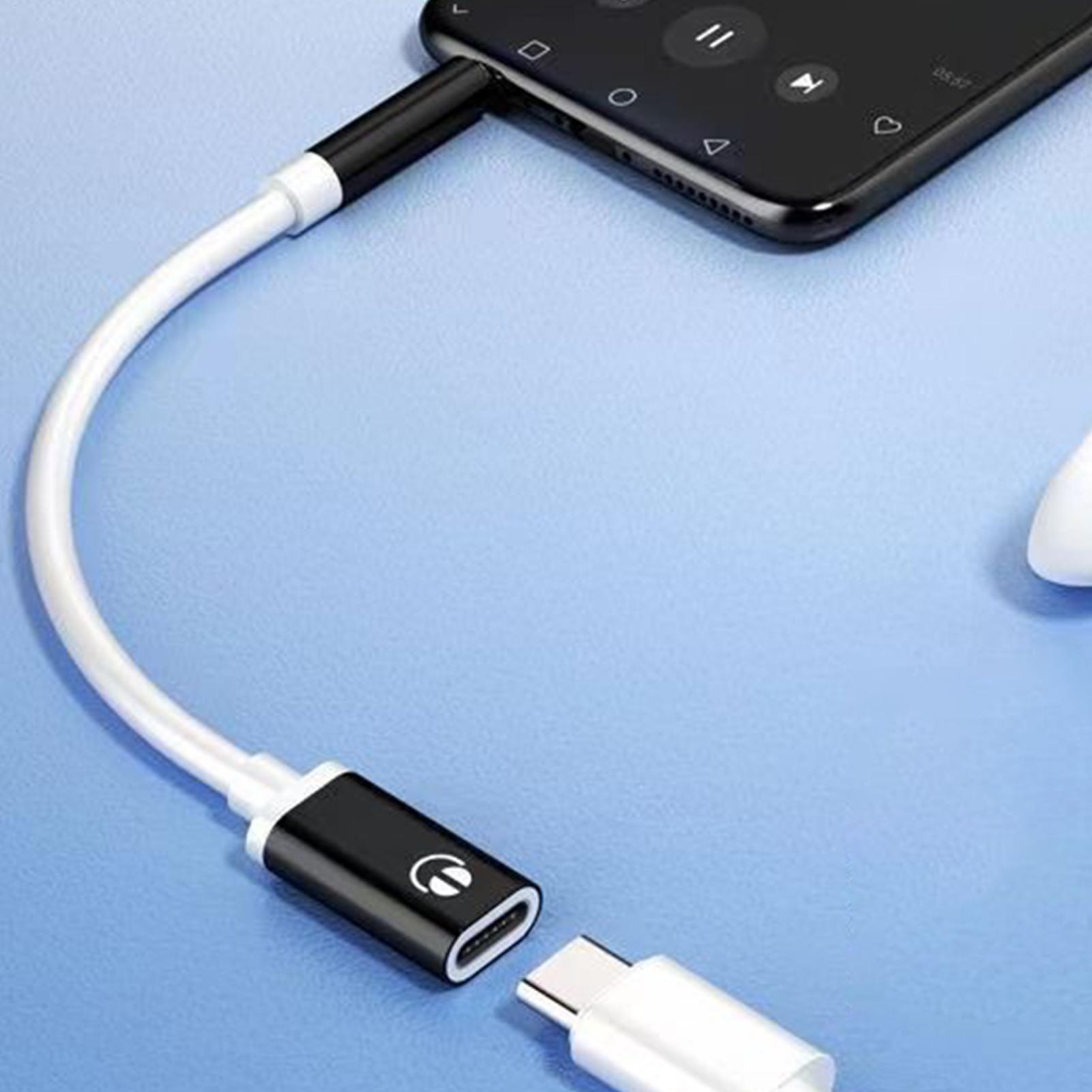 Hdmi Phone Adapter - 3.5mm Male To Type-C Female Headphone