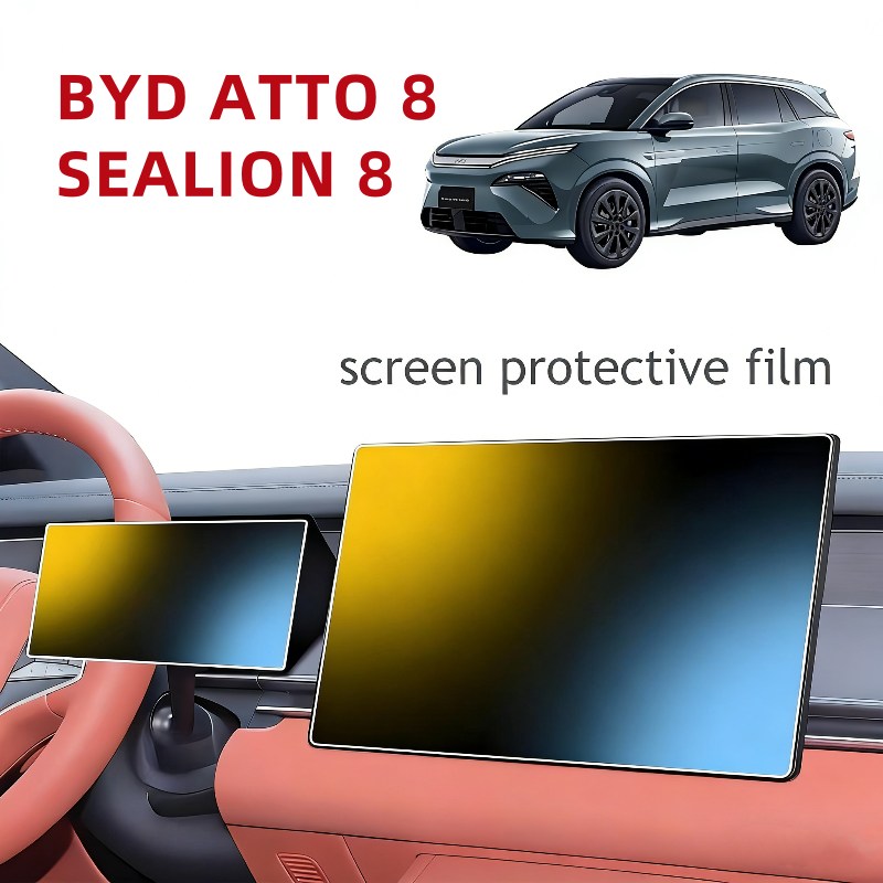 Tempered Glass Screen - For BYD ATTO 8 SEALION 8