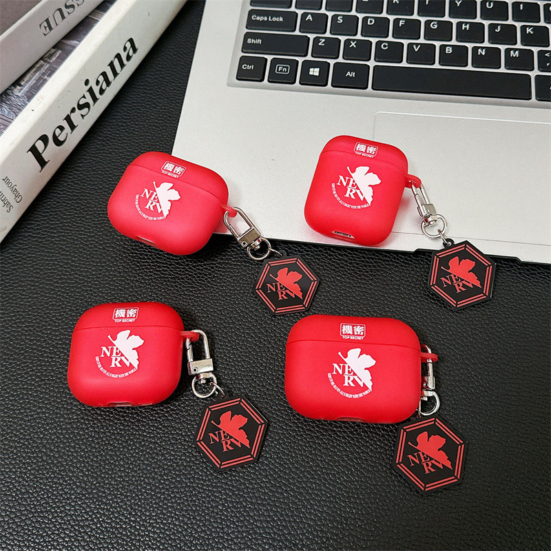 Airpod Case Cover - For Airpods Pro 2 Case,3D Red