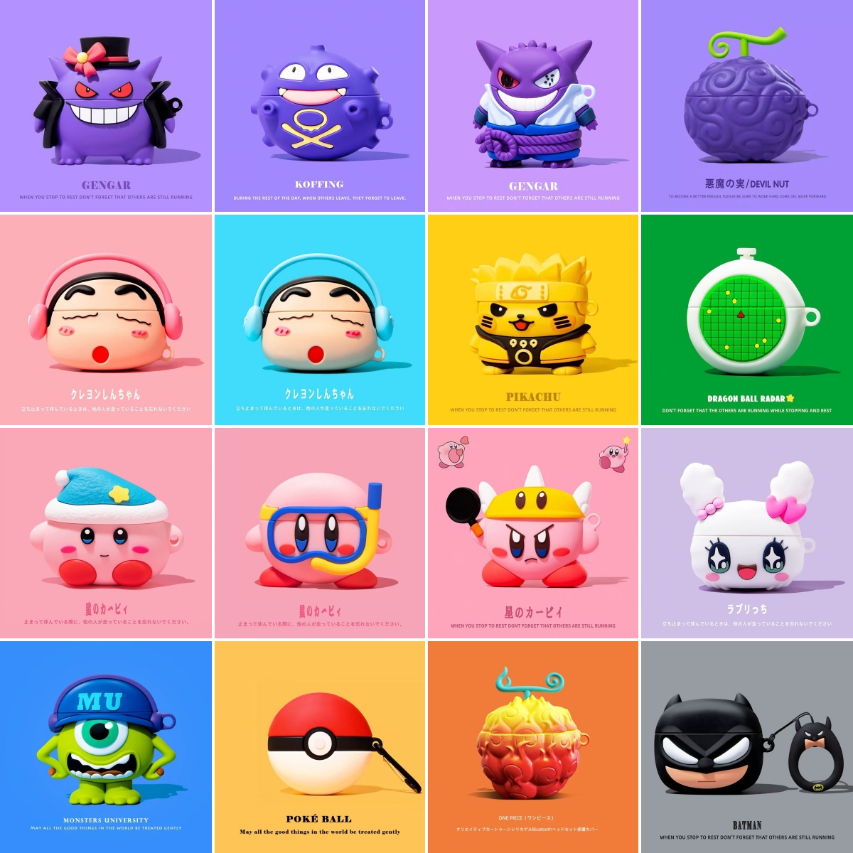 Airpod Case Cover - For Airpods Pro 3 Case,Pokemon Gengar