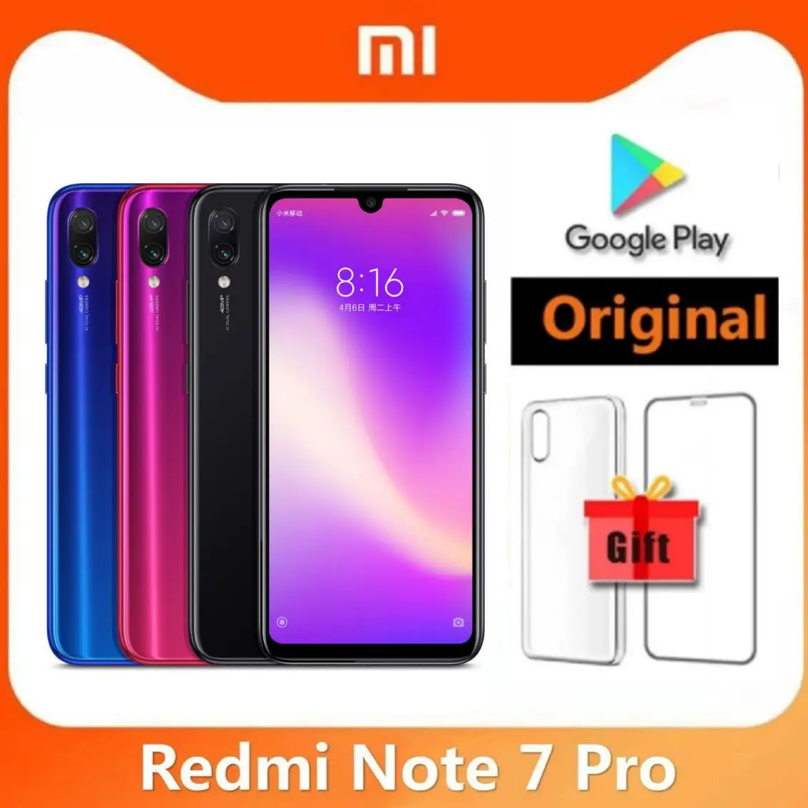 Phone Accessories Display - Xiaomi Redmi Note 7 PRO Original