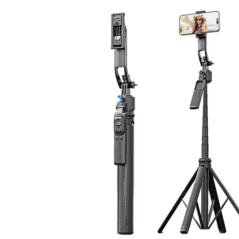 C17 Foldable AI Face Tracking  - огляд і ціна Selfie Stick Tripod