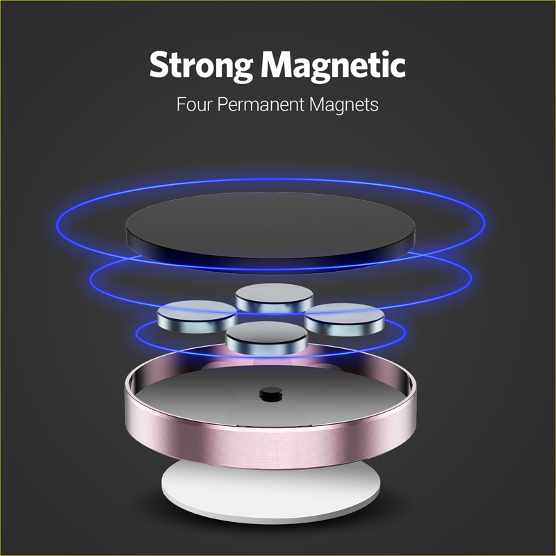 360 Degrees Magnetic Car Phone - огляд і ціна Phone Accessories Hooks