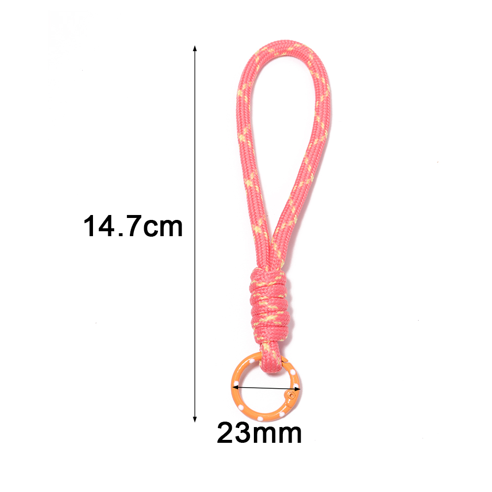 5pcs/lot Colorful Braided Keyc - огляд і ціна Phone Accessories Hooks