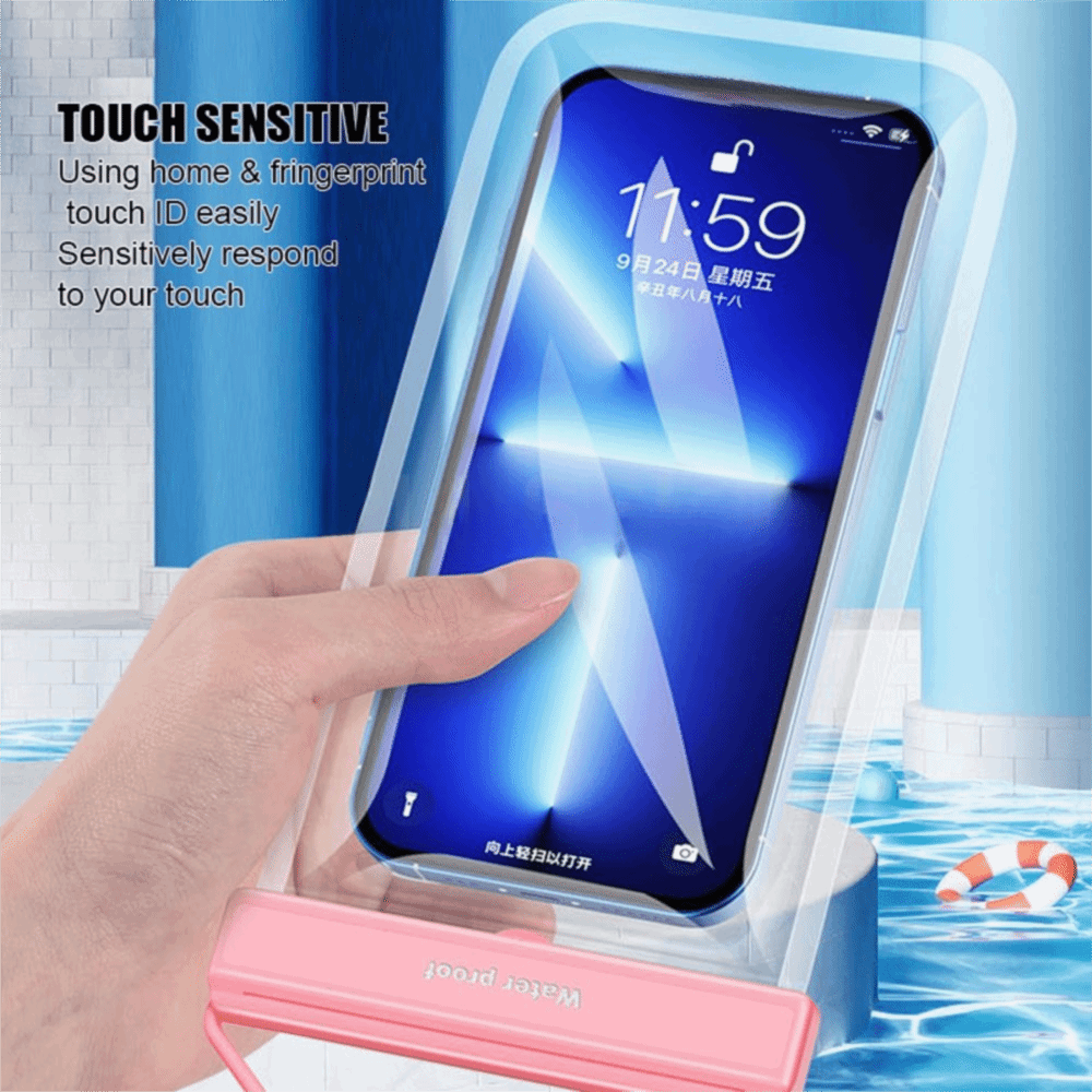 Touch Screen Waterproof Phone  - огляд і ціна Waterproof Phone Bag