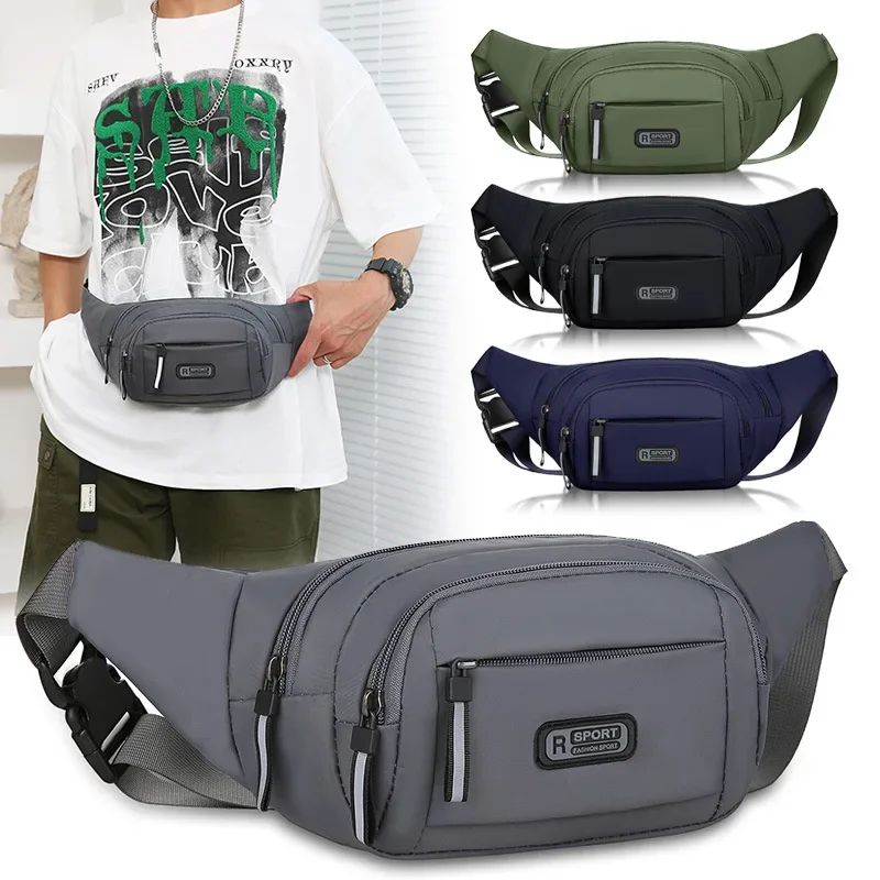 Men Canvas Fanny Waist Packs U - огляд і ціна Phone Accessories For Running