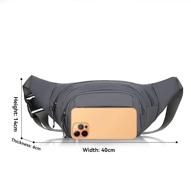 Men Canvas Fanny Waist Packs U - огляд і ціна Phone Accessories For Running