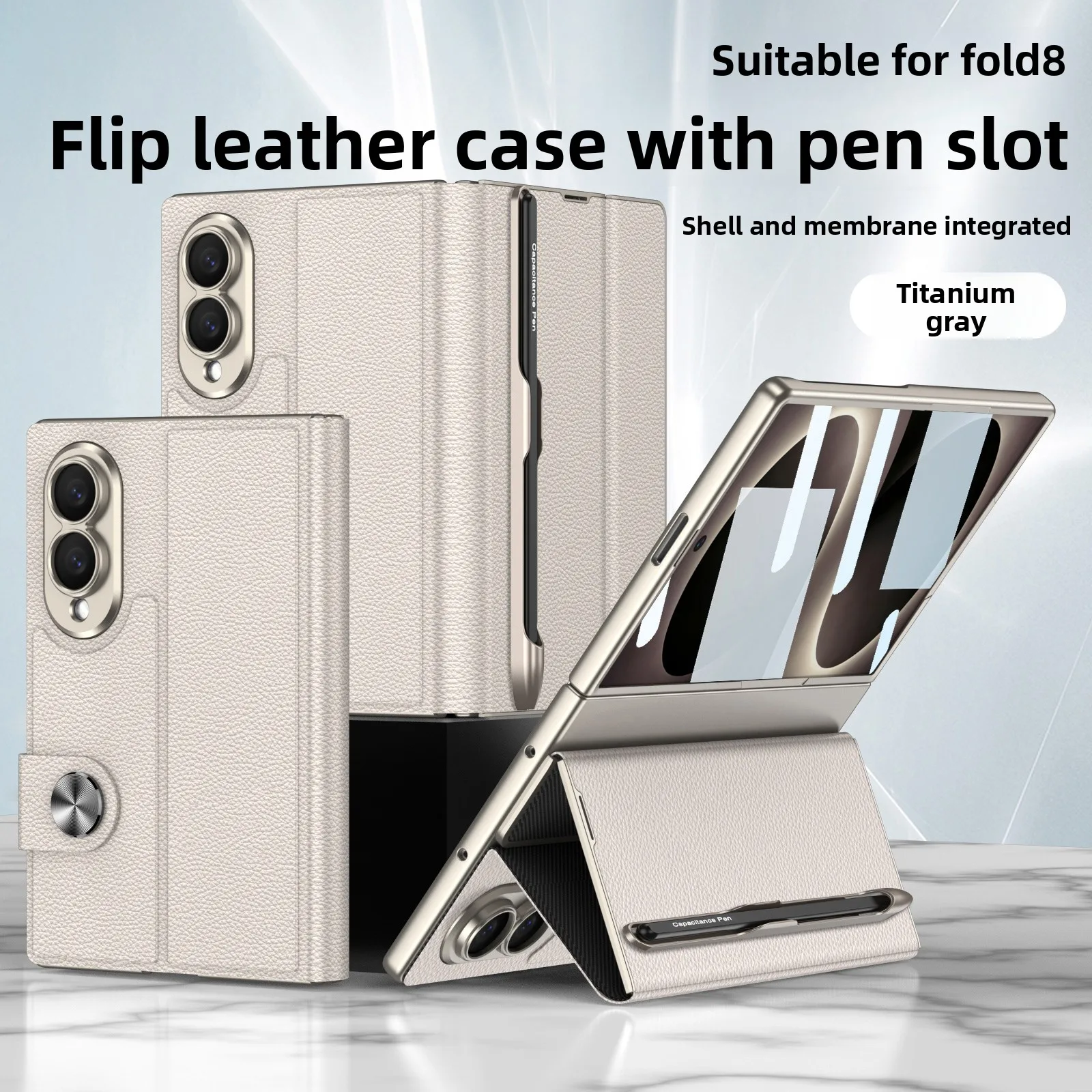 Luxury Business Flip Pen Slot  - огляд і ціна Tempered Glass Screen
