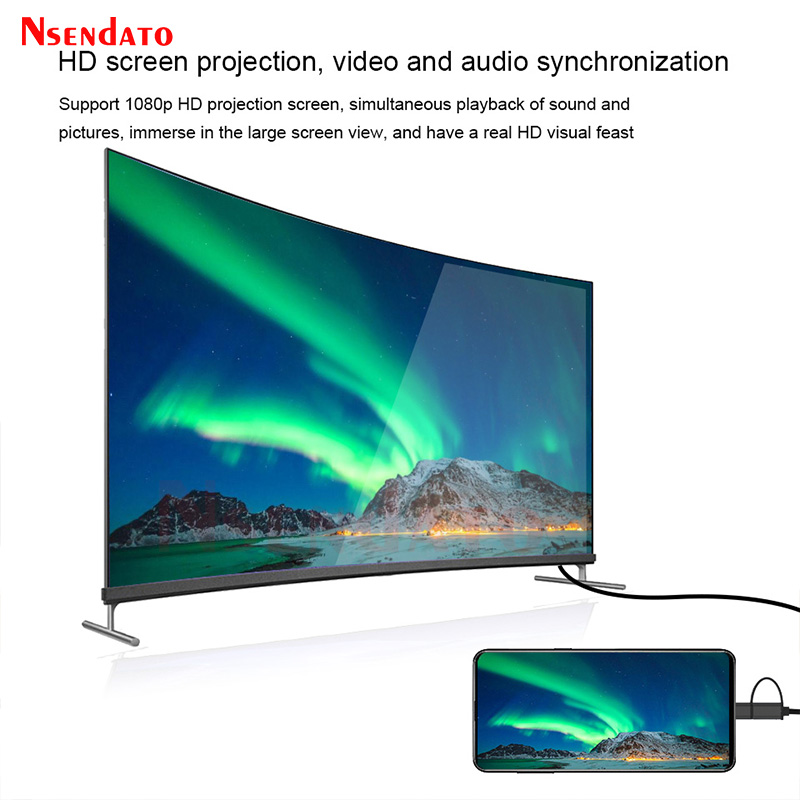 Mirascreen LD39 Wired 1080P HD - огляд і ціна Hdmi Phone Adapter