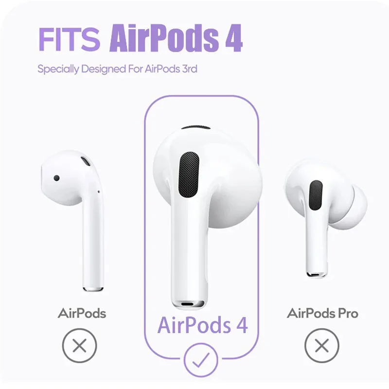 For Apple Airpods 4 Silicone i - огляд і ціна Airpod Case Cover