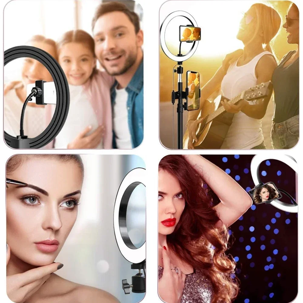Ring Light Dimmable LED Studio - огляд і ціна Selfie Stick Tripod