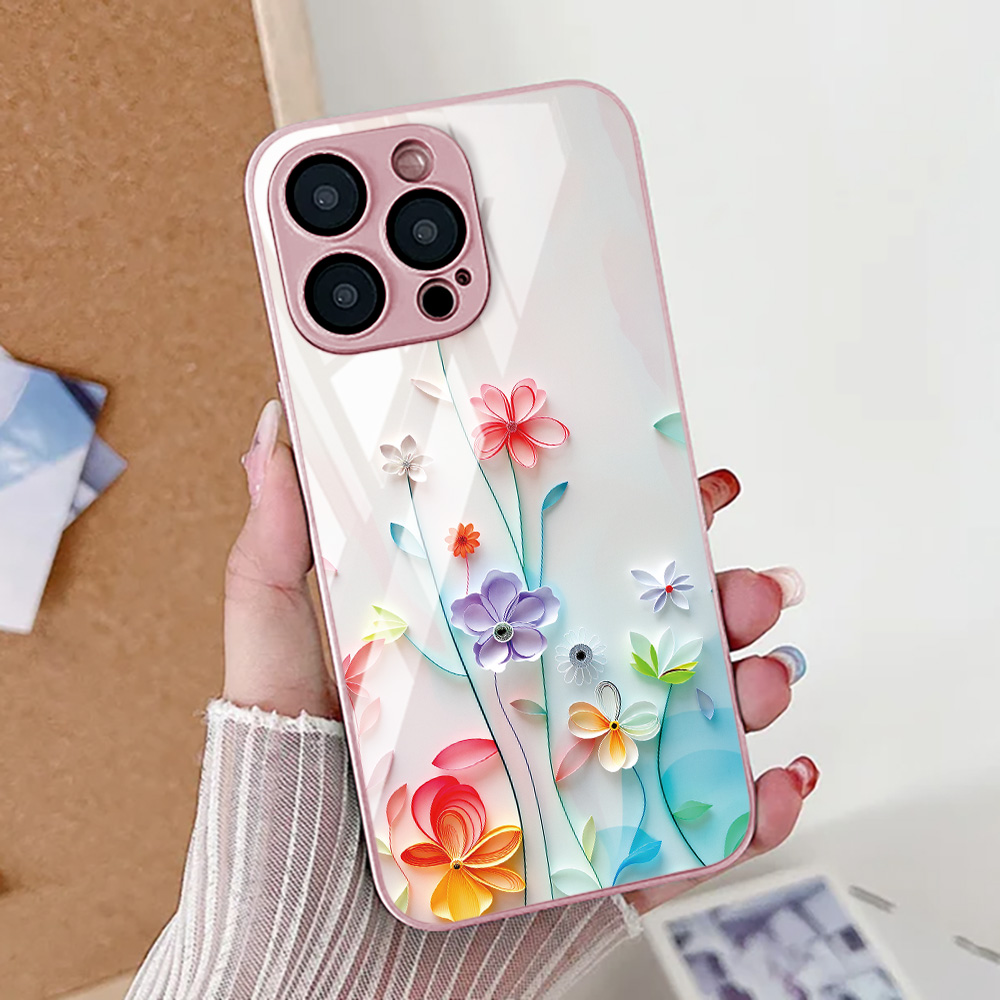 Lotus Flower Phone Case For iP - огляд і ціна Tempered Glass Screen