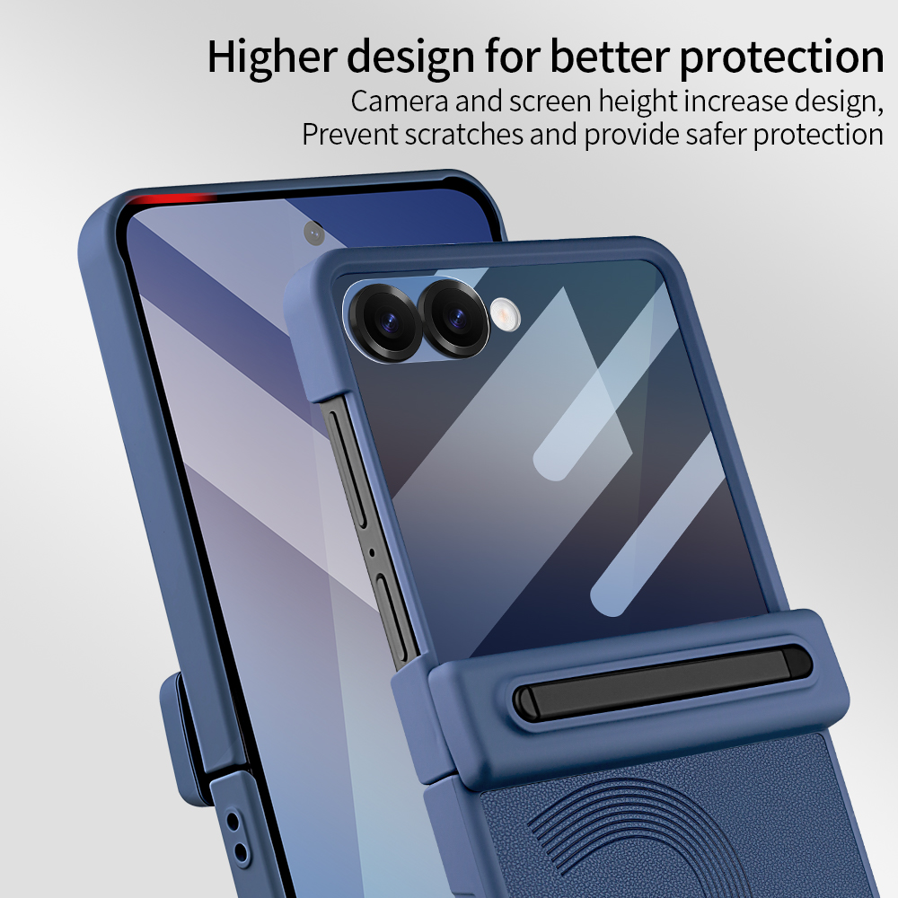 Luxury Business Leather Case f - огляд і ціна Tempered Glass Screen