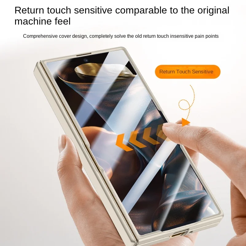 Luxury Business Leather with S - огляд і ціна Tempered Glass Screen